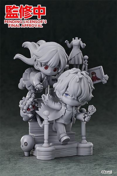 Q版场景人偶  Ib恐怖美术馆  Ib与Garry