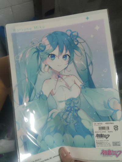 初音未来 塑料文件夹