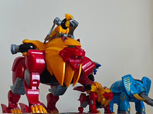 SMP [SHOKUGAN MODELING PROJECT] 百兽战队牙吠连者 牙吠狮子 与 牙吠大象