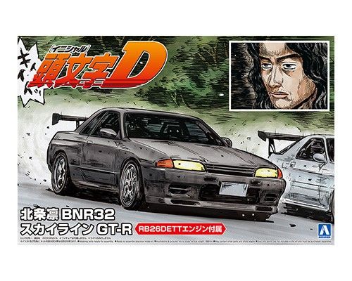 头文字D No.4 北条凛 BNR32 天际线 GT-R
