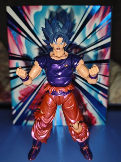 S.H.Figuarts 龙珠超 超级赛亚人之神超级赛亚人 孙悟空 界王拳