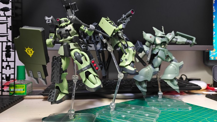 ROBOT魂 ＜机动战士系列＞    MS-06F 扎古Ⅱ（炮手专用） 剧中版