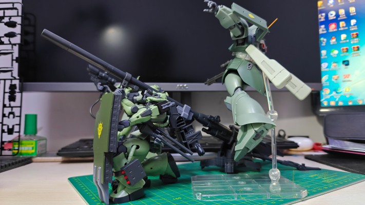 ROBOT魂 ＜机动战士系列＞    MS-06F 扎古Ⅱ（炮手专用） 剧中版