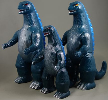 经典哥斯拉450 昭和形象版 （红黄眼）