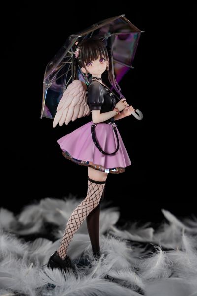 打开雨伞 收起翅膀 心羽