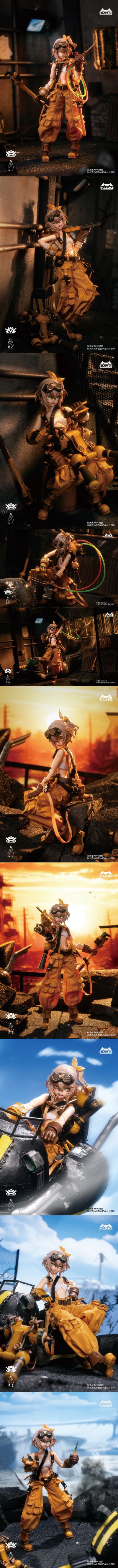 Pocket Art系列 PA007 机械师 菲奥娜