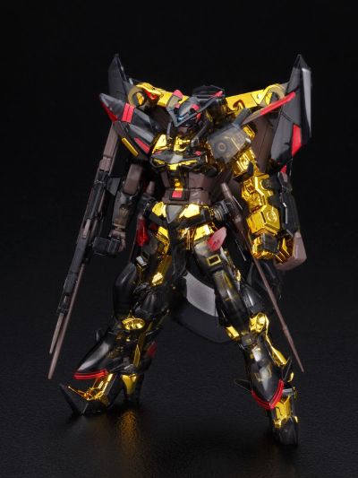 HG 机动战士高达 SEED ASTRAY 异端高达金色机 天蜜娜 电镀骨架/彩透版