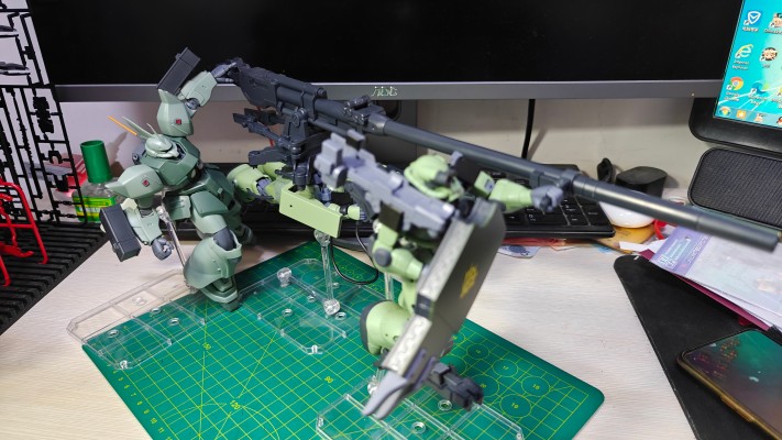 ROBOT魂 ＜机动战士系列＞    MS-06F 扎古Ⅱ（炮手专用） 剧中版