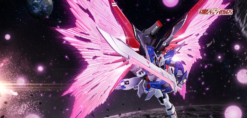 METAL ROBOT魂＜机动战士系列＞ 机动战士高达SEED FREEDOM 命运高达规格Ⅱ专用光翼+特效件套装