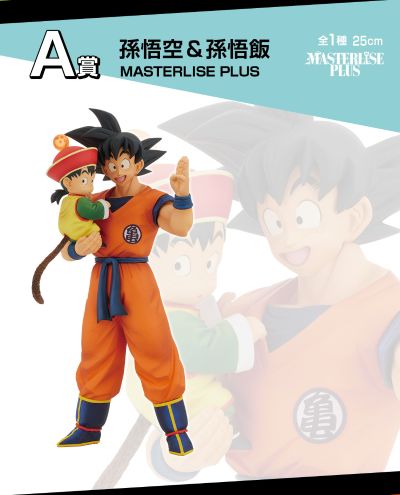 一番赏 龙珠 大战名场面合集 A奖 孙悟空 与 孙悟饭 MASTERLISE PLUS