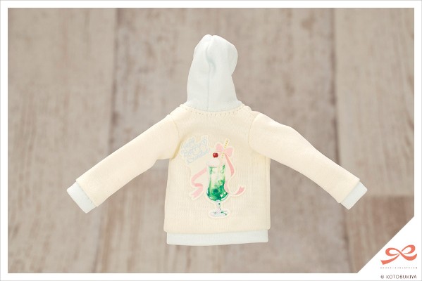 创彩少女庭园 小衣橱 拉链连帽衫 灰色/冰蓝色/黑色