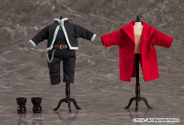 粘土娃 服装套组 钢之炼金术师 FULLMETAL ALCHEMIST 爱德华·艾尔利克