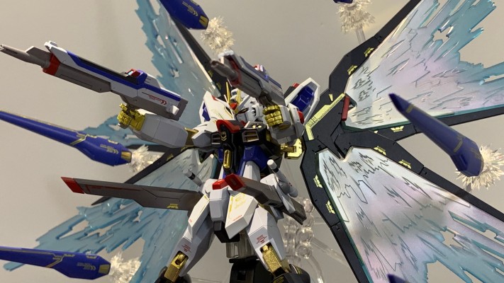 METAL ROBOT魂 机动战士高达SEED Destiny ZGMF-X20A 强袭自由高达 光之翼＆光束特效套装