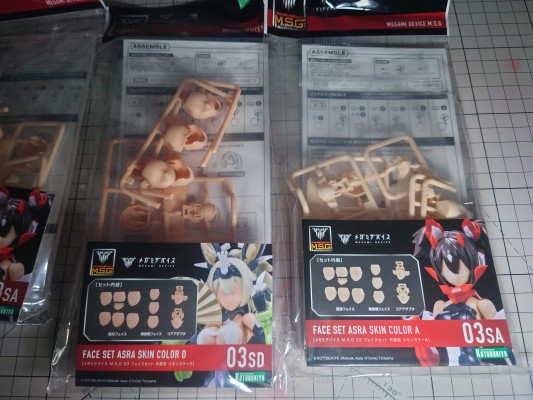 女神装置M.S.G 03 朱罗用面部套装 肤色A/肤色C/肤色D