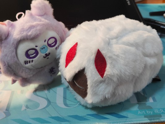 来自深渊 松软馒头型 毛绒玩偶 法普塔