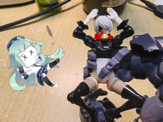 尼尔：自动人形 塑料拼装模型 2B+9S