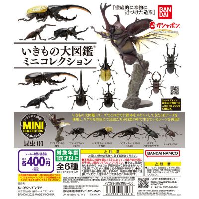 生物大图鉴 迷你系列 昆虫01