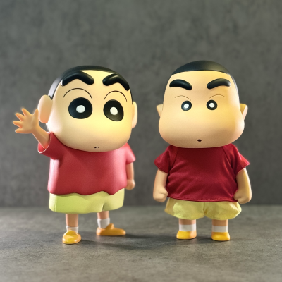 蜡笔小新软胶手办 野原新之助