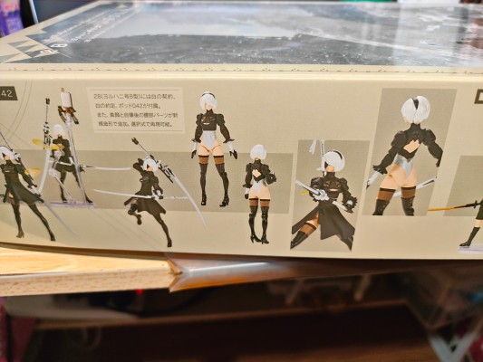 尼尔：自动人形 塑料拼装模型 2B+9S