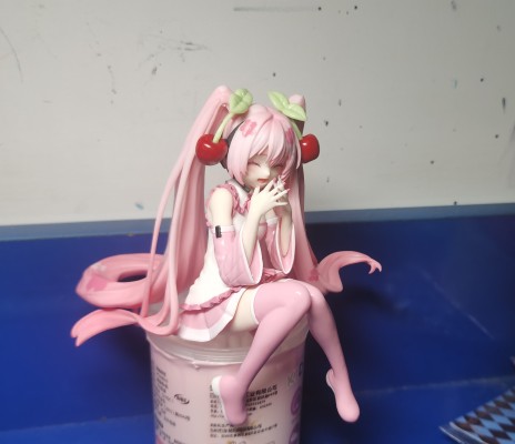 压泡面 初音未来系列 樱花未来2023 微笑款