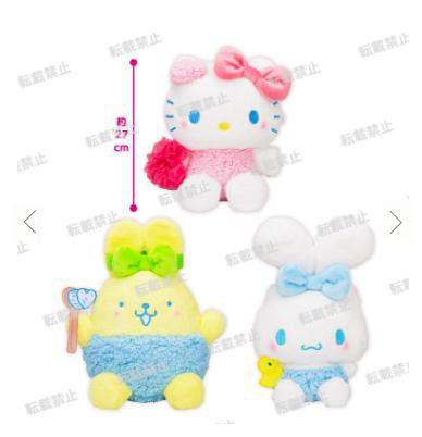 三丽鸥角色 泡泡沐浴时间 大号玩偶2