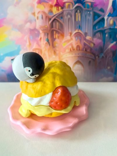 点赞鹅  一起吃甜品吧！