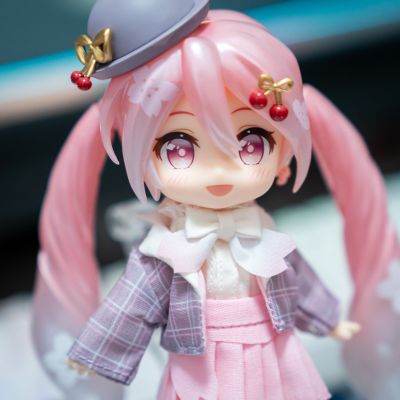 粘土娃 服装套组 初音未来 樱花未来 赏花装扮