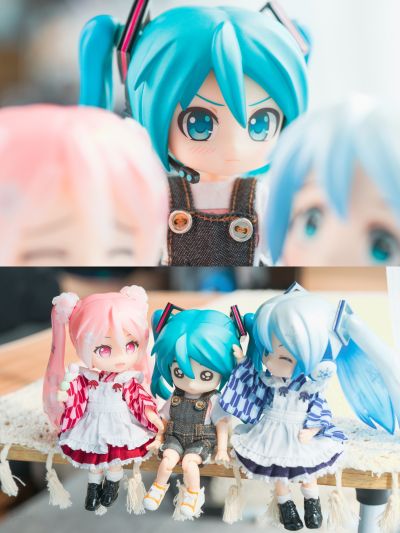 粘土娃: 服装套组 和风女仆 樱色