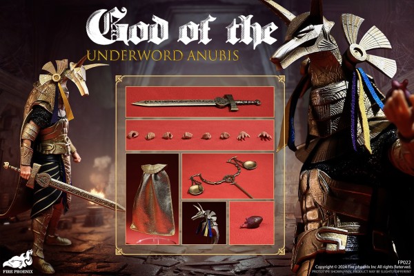 FP022 合金压铸 冥界守护神 阿努比斯
