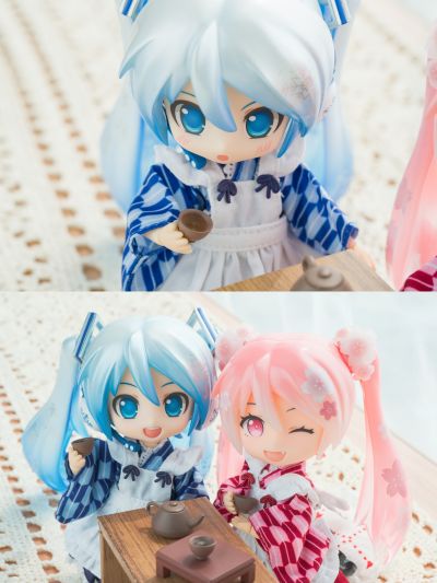 粘土娃 初音未来 雪未来