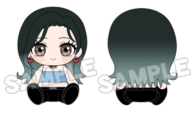 LE SSERAFIM x 守望先锋2 毛绒玩偶 金采源/宫胁咲良/许允真/中村一叶/洪恩采