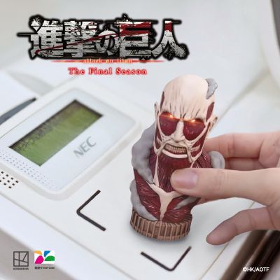 进击的巨人 最终季 超大型巨人 立体造型悠游卡