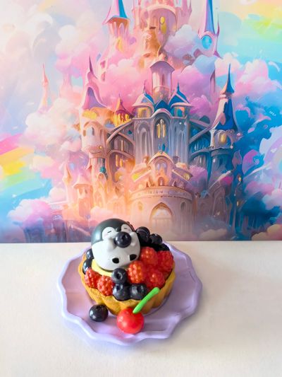 点赞鹅  一起吃甜品吧！