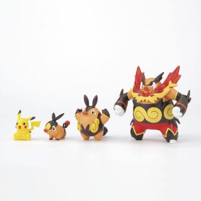 宝可梦拼装模型 No.15 进化系列 炎武王进化套装