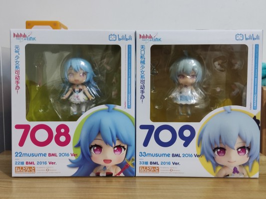 粘土人#708 Bilibili动画 22娘 BILIBILI MACRO LINK BML 2016 ver.