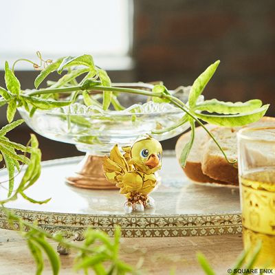 最终幻想  镀光艺术摆件 陆行鸟