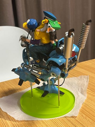 DESKTOP REAL McCOY EX 龙珠Z 孙悟空与悟饭与双足步行机器人