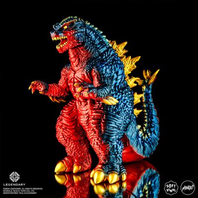 哥斯拉大战金刚2：帝国崛起 哥斯拉软胶 复古泰坦变体