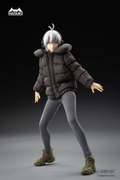 CS013 羽绒服套装 机娘服装包