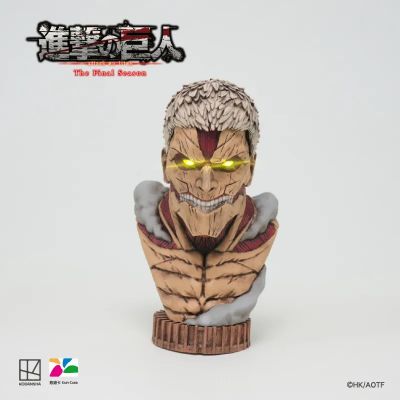 进击的巨人 最终季 铠之巨人 立体造型悠游卡