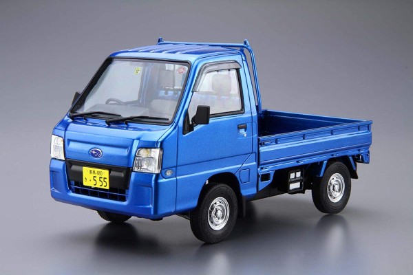 汽车模型系列 No.4 斯巴鲁 TT2 Sambar卡车 WR蓝色限量版 2011款