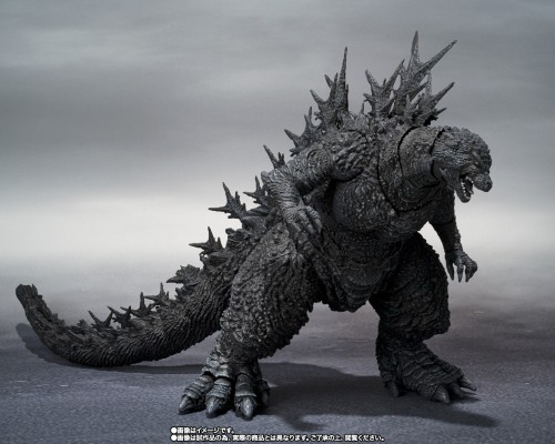 S.H.MonsterArts 哥斯拉（2023）黑白配色