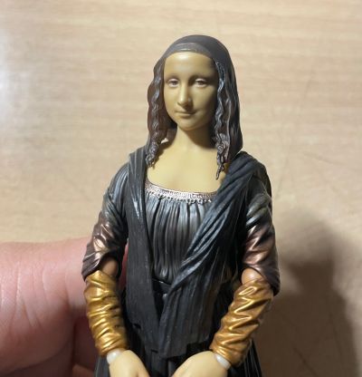 figma#SP-155 桌上美术馆 达芬奇著作 蒙娜丽莎