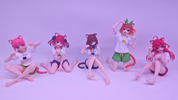 Desktop Cute 五等分的新娘∬  中野五月 ~新绘制猫咪居家服~