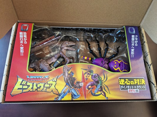 变形金刚 超能勇士复古系列 BWVS-06 不羁的较量