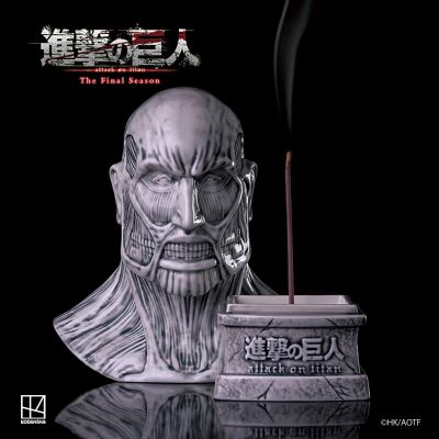 进击的巨人 超大型巨人 陶瓷线香座