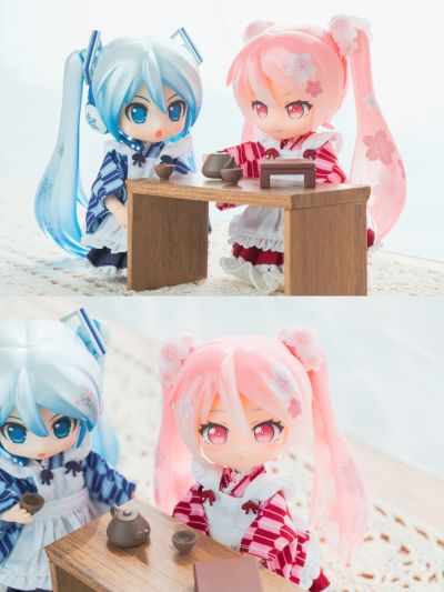 粘土娃 初音未来 雪未来