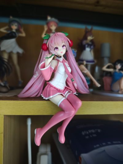 初音未来 压泡面人偶-樱花未来2024-