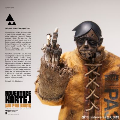 冒险卡特尔系列 废墟守卫僵尸 WG PA3 ZOMB