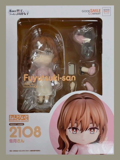 粘土人#2108 冰属性男子与酷酷女同事 冬月